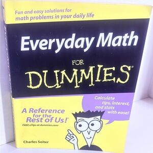 Everyday Math for Dummies Book